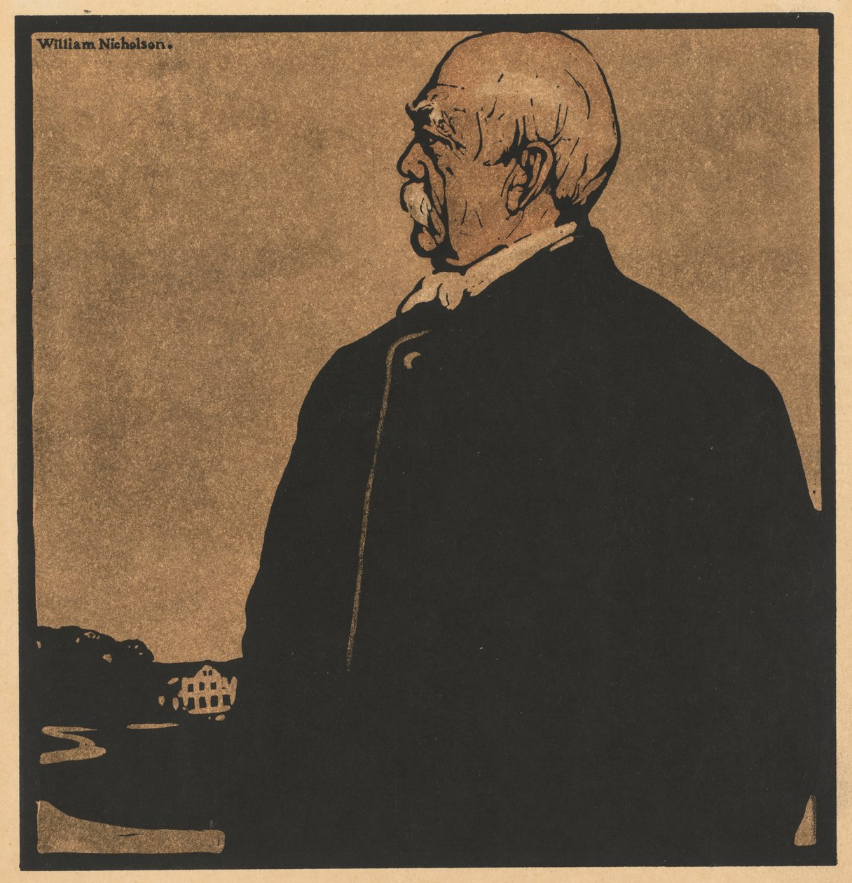 Zwölf Porträts: Prinz Bismarck von William Nicholson