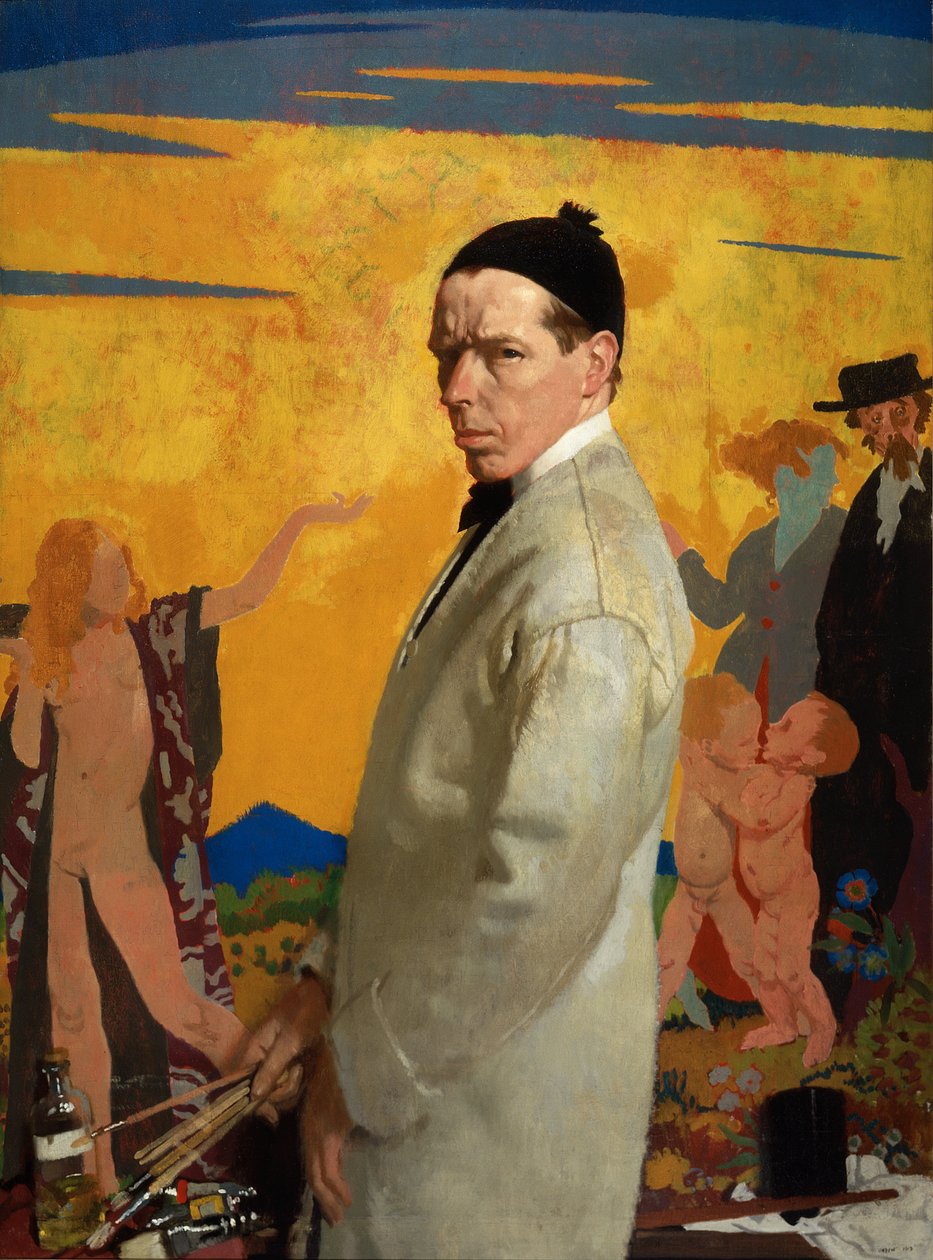 Selbstporträt von William Orpen