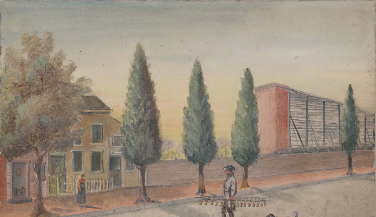 Erdbeerverkäufer von William P. Chappel