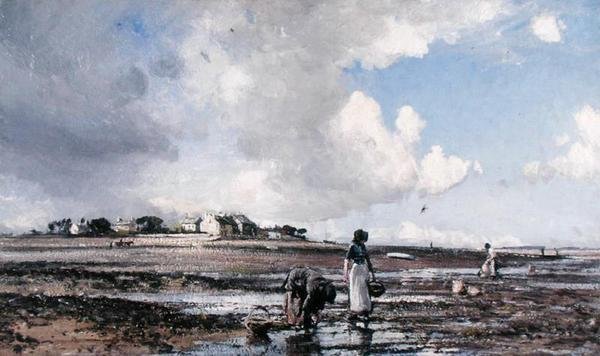 Muschelsammler von William Page Atkinson Wells