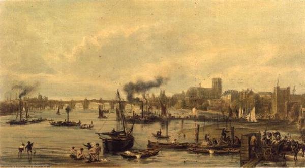 Westminster und Hungerford von William Parrott