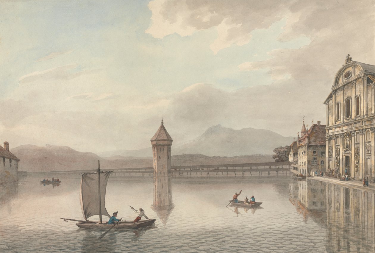 Eine Ansicht in Luzern von William Pars