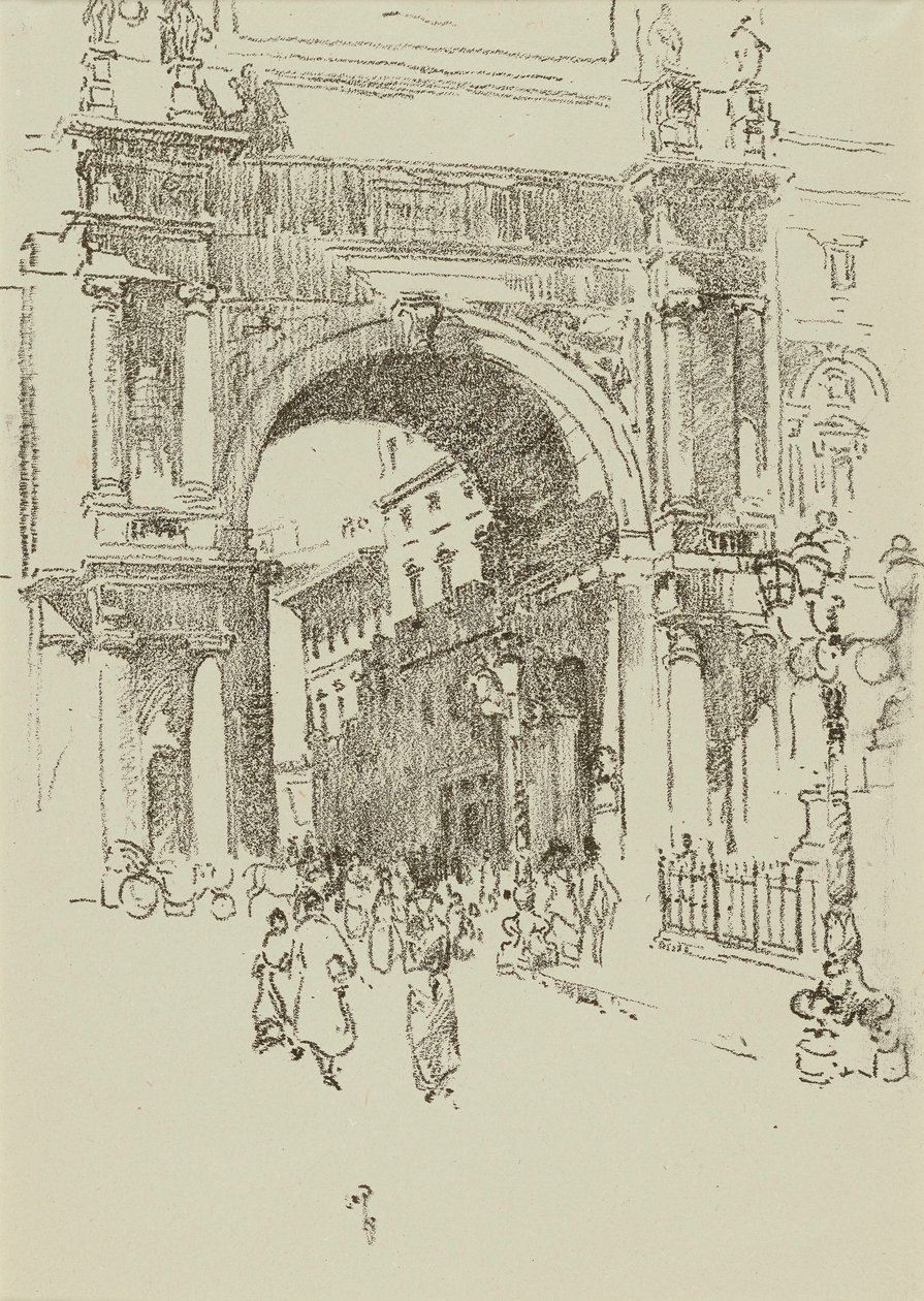 Piazza Vitorio Emanuel von William Penhallow Henderson