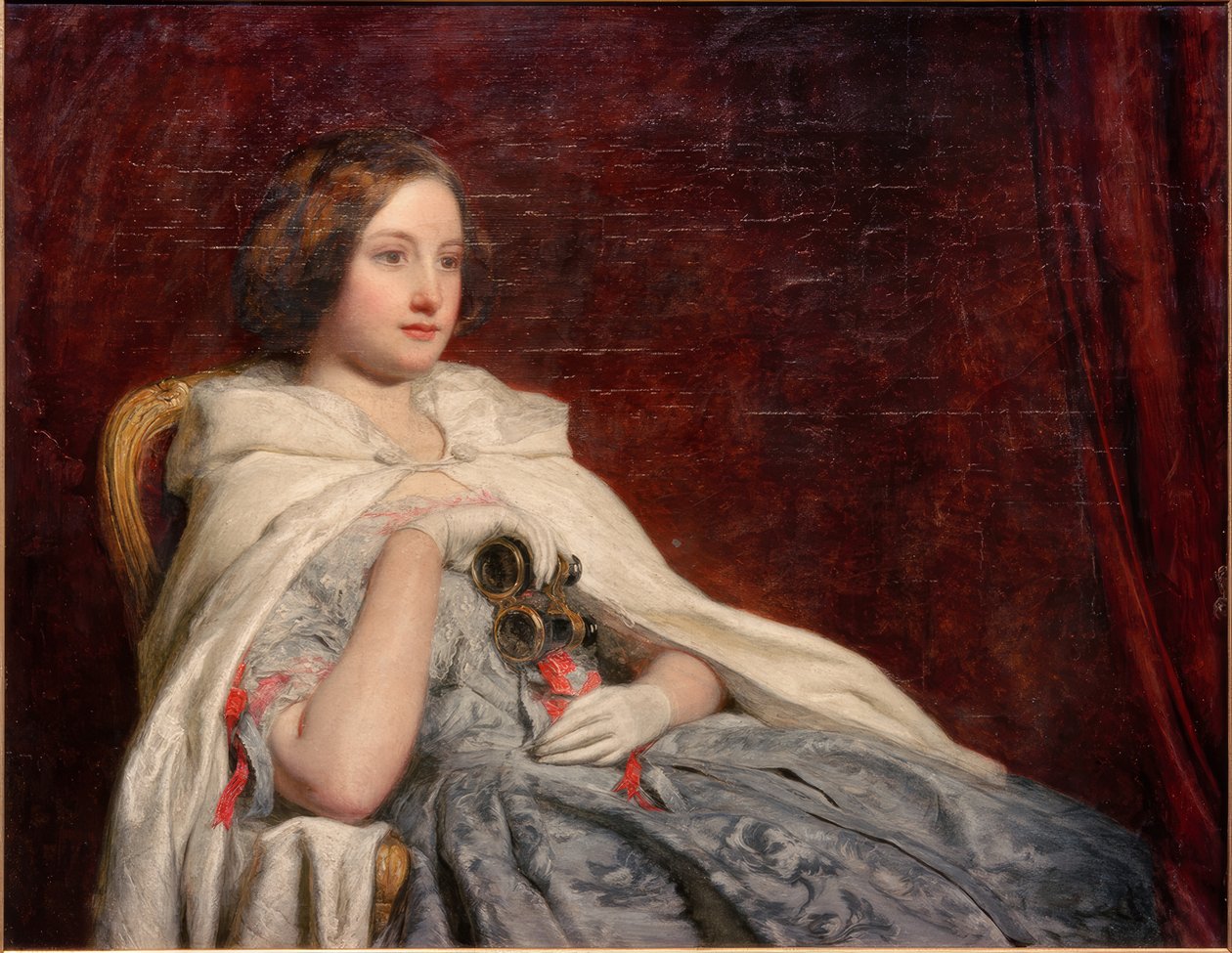 In der Oper von William Powell Frith