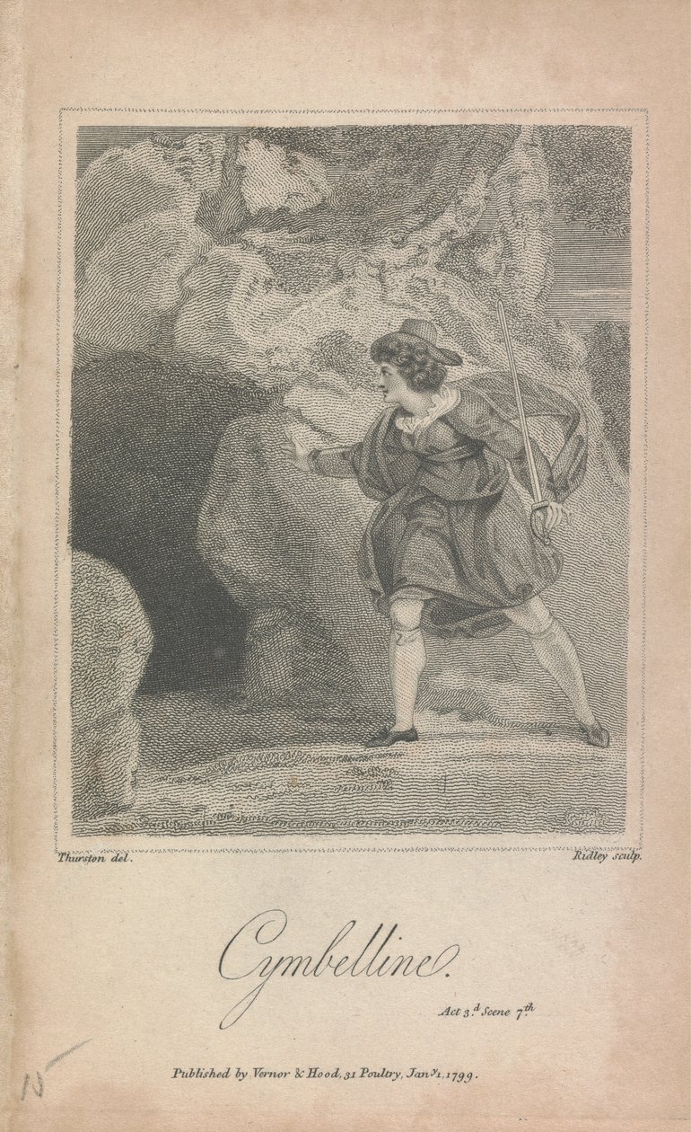 Cymbelline, Akt II, Szene 7 von William Ridley