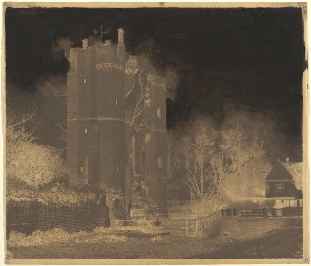 Nether Hall, 1850 von William Robert Baker