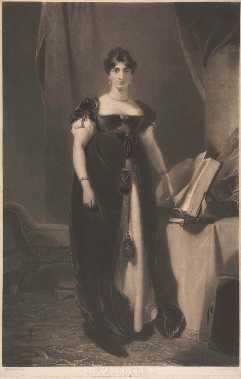 Mrs. Siddons von William Say