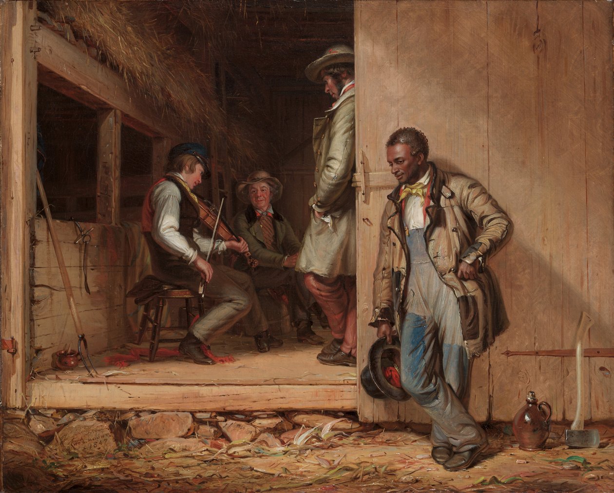 Die Macht der Musik, 1847 von William Sidney Mount