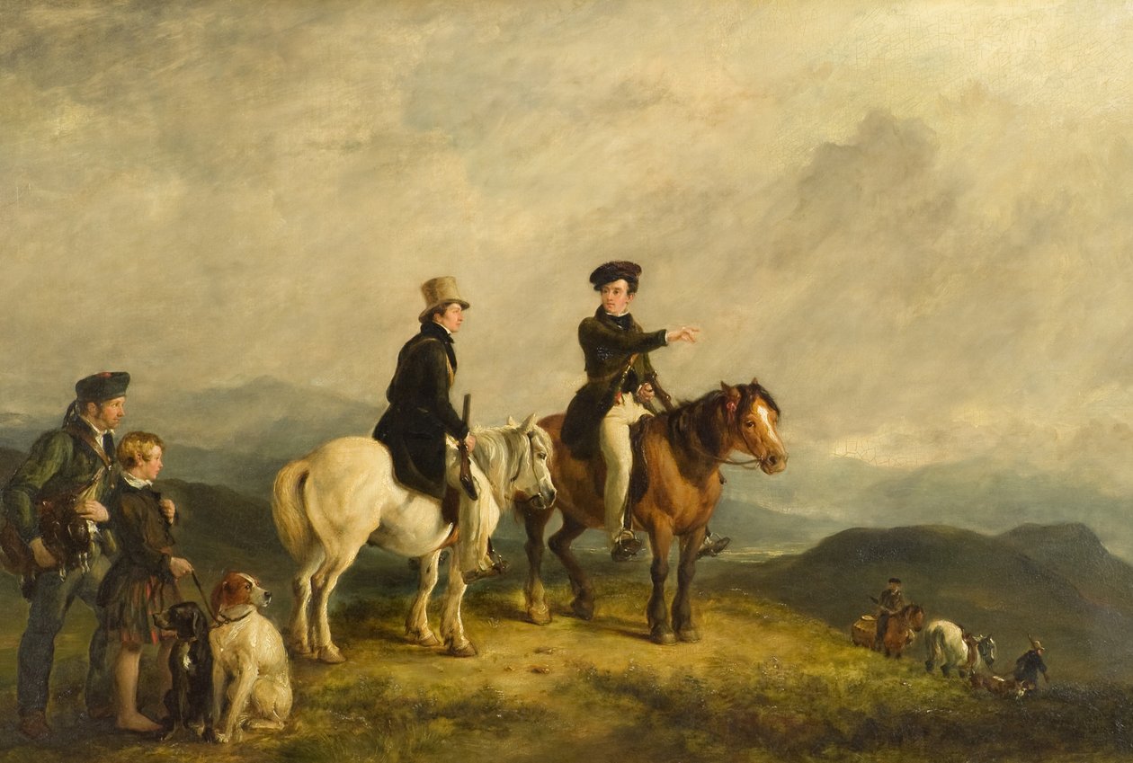 Der 12. August in Badenoch von William Simson