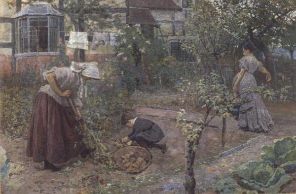 Der Küchengarten von William Small
