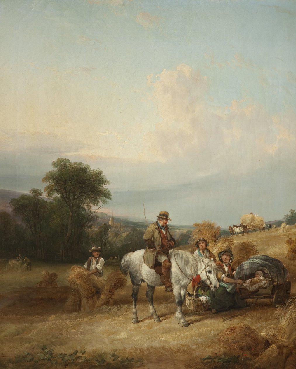 Ernteszene von William Snr. Shayer