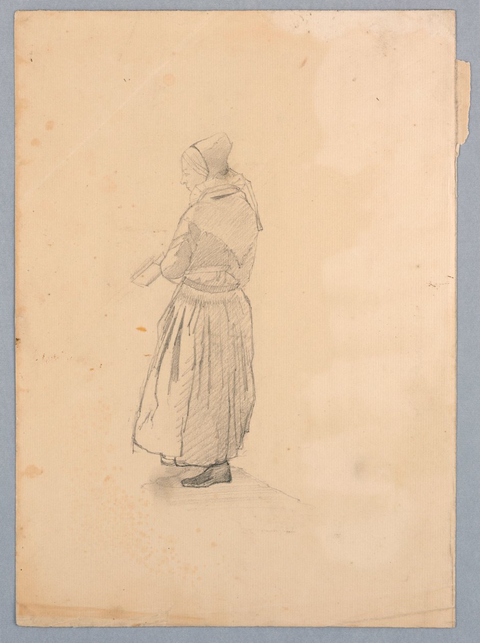 Studie einer Frau von William Stanley Haseltine