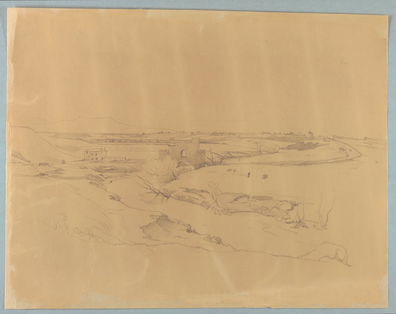 Studie einer Landschaft von William Stanley Haseltine