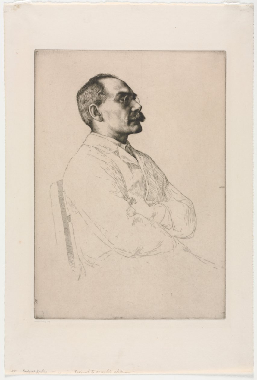Sir Rudyard Kipling von William Strang