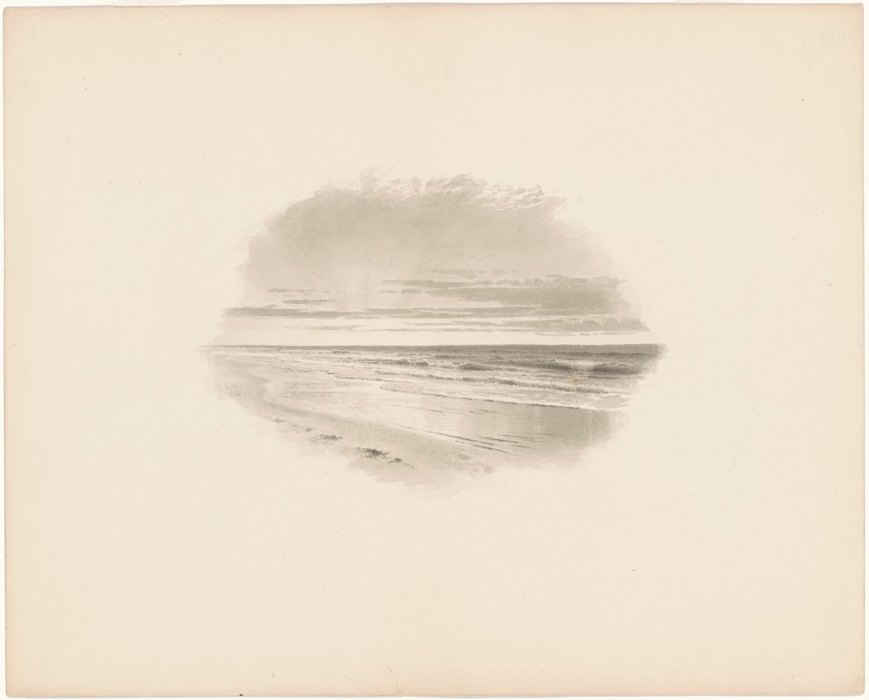 Meereslandschaft von William Trost Richards