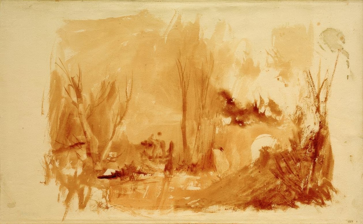 Eine bewaldete Landschaft von Joseph Mallord William Turner