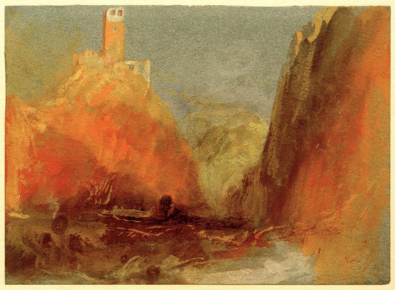 Mosel(?) von Joseph Mallord William Turner