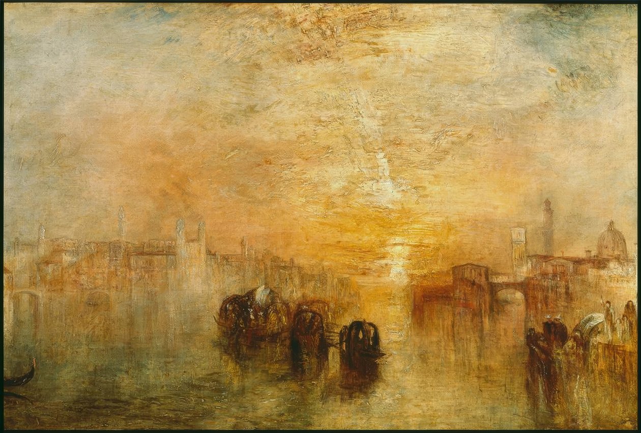 Venedig: Auf dem Weg zum Ball (San Martino) von Joseph Mallord William Turner