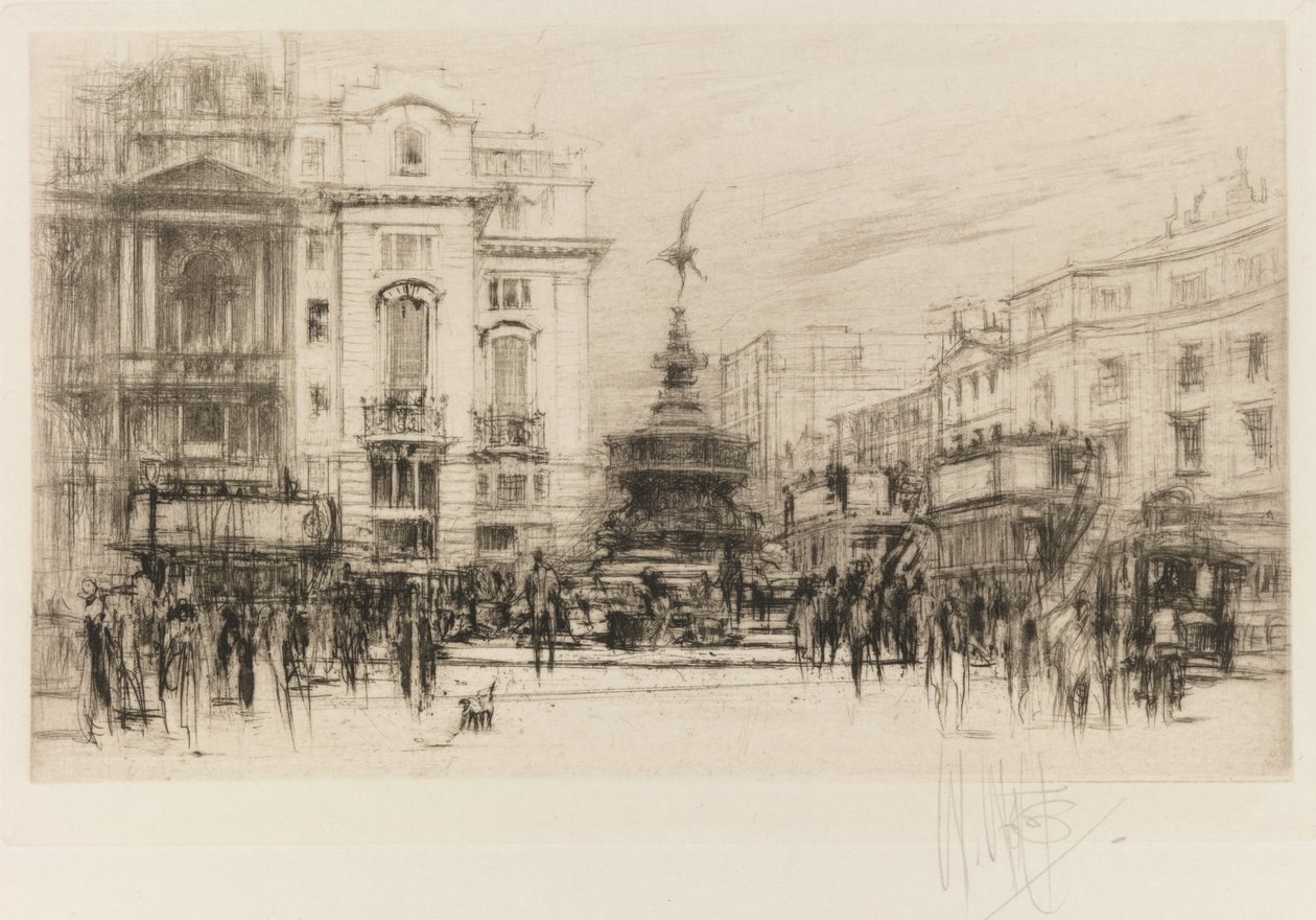 London-Set: Piccadilly Circus (mit Criterion Theatre) von William Walcot