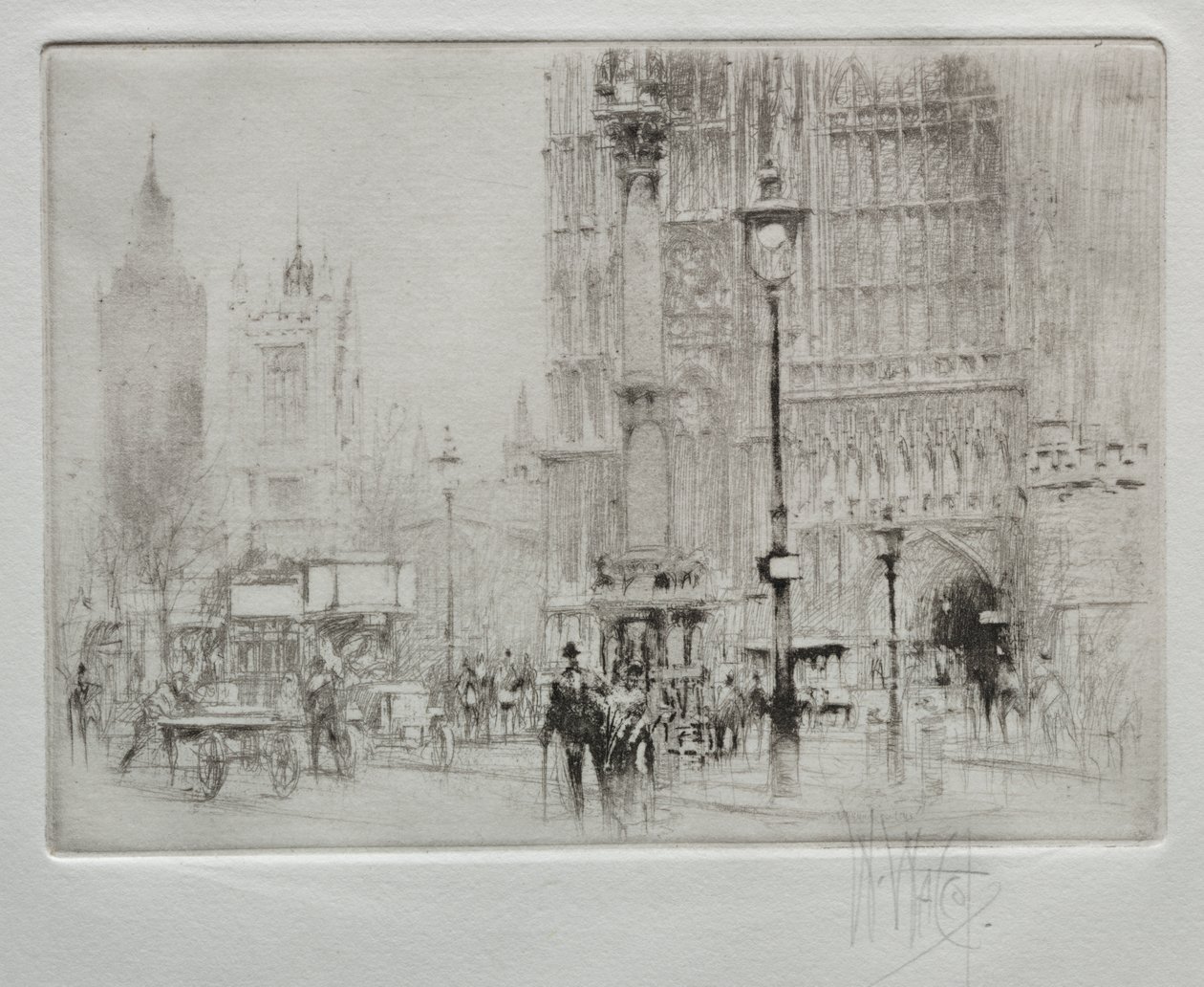 Westminster Abbey von William Walcot