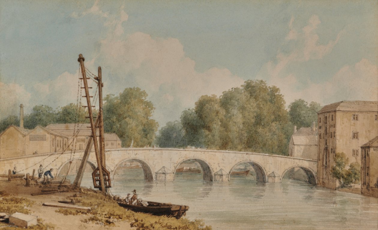 Maidstone Brücke von William Westall