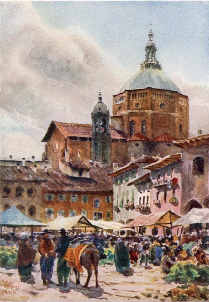 Pavia. Die Kathedrale von William Wiehe Collins