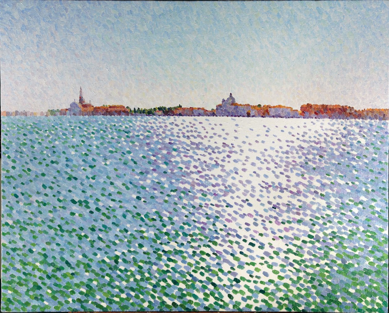 San Giorgio und die Zitelle, Venedig von William Wilkins