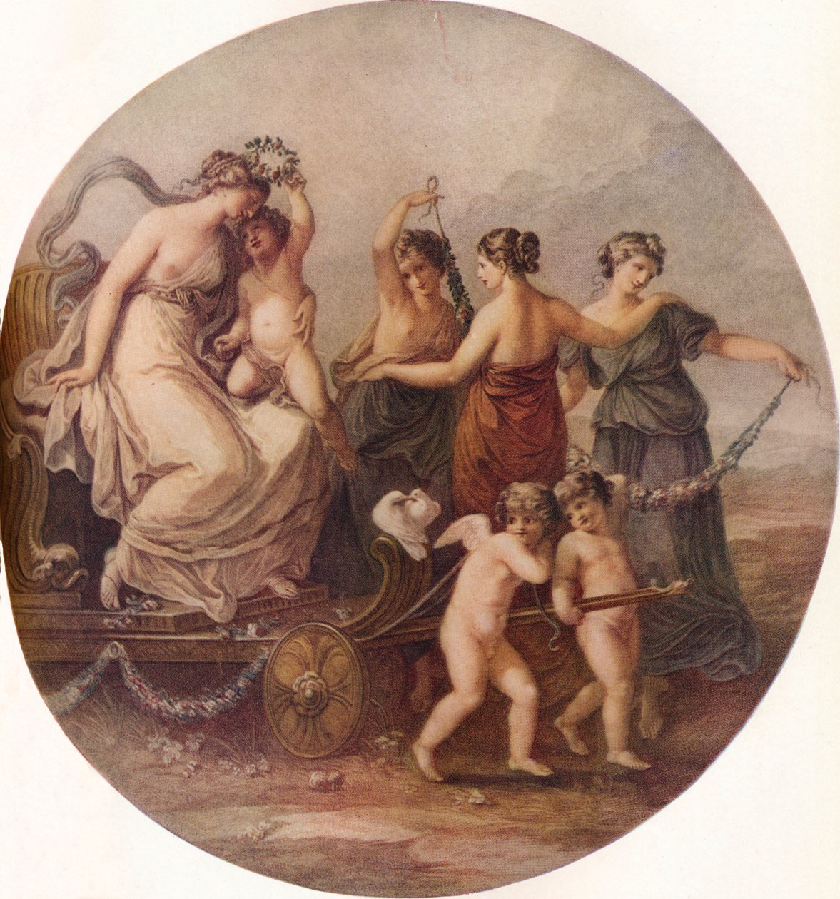 Der Triumph der Venus, 1917 von William Wynne Ryland