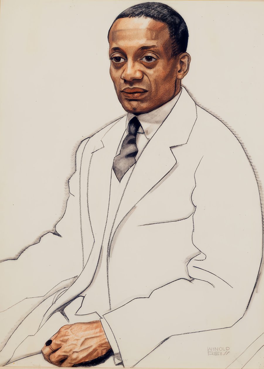 Alain Leroy Locke von Winold Reiss
