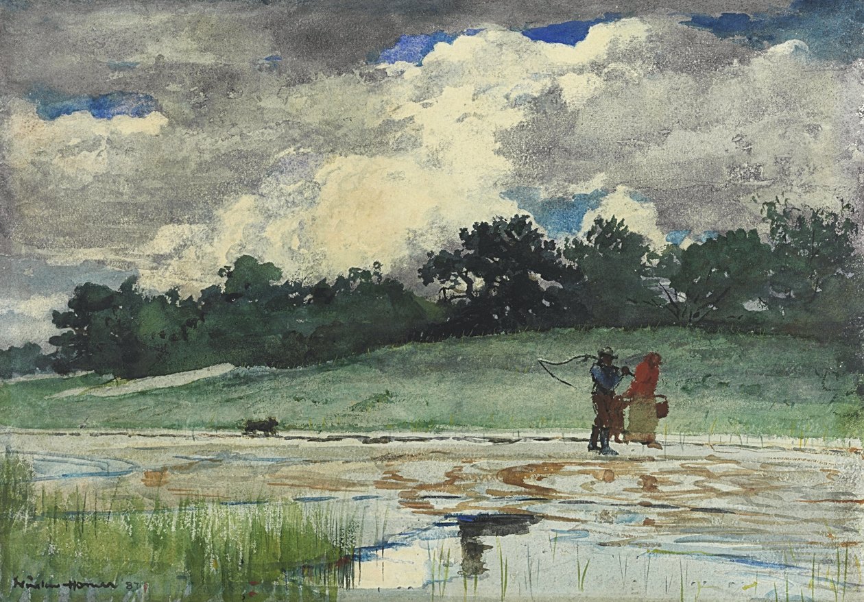 Nach dem Regen, Prouts Neck von Winslow Homer