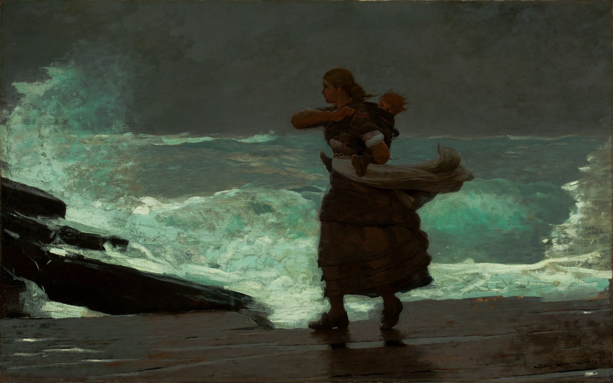 Der Sturm, 1883-93 von Winslow Homer