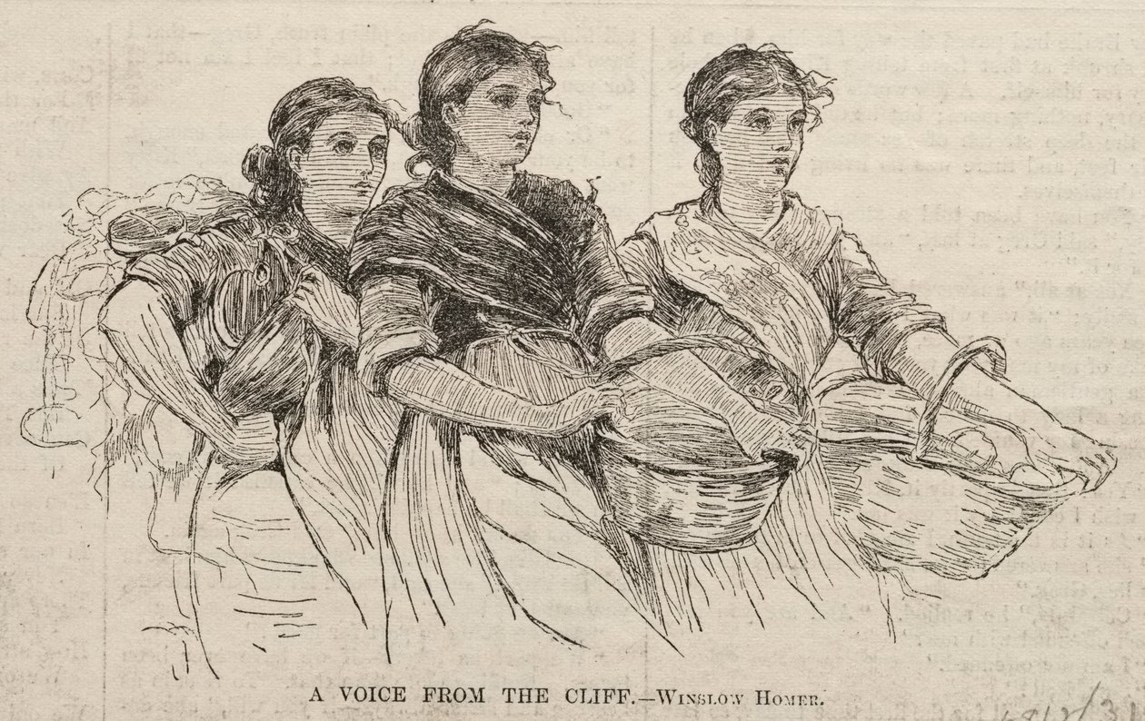 Eine Stimme von der Klippe von Winslow Homer
