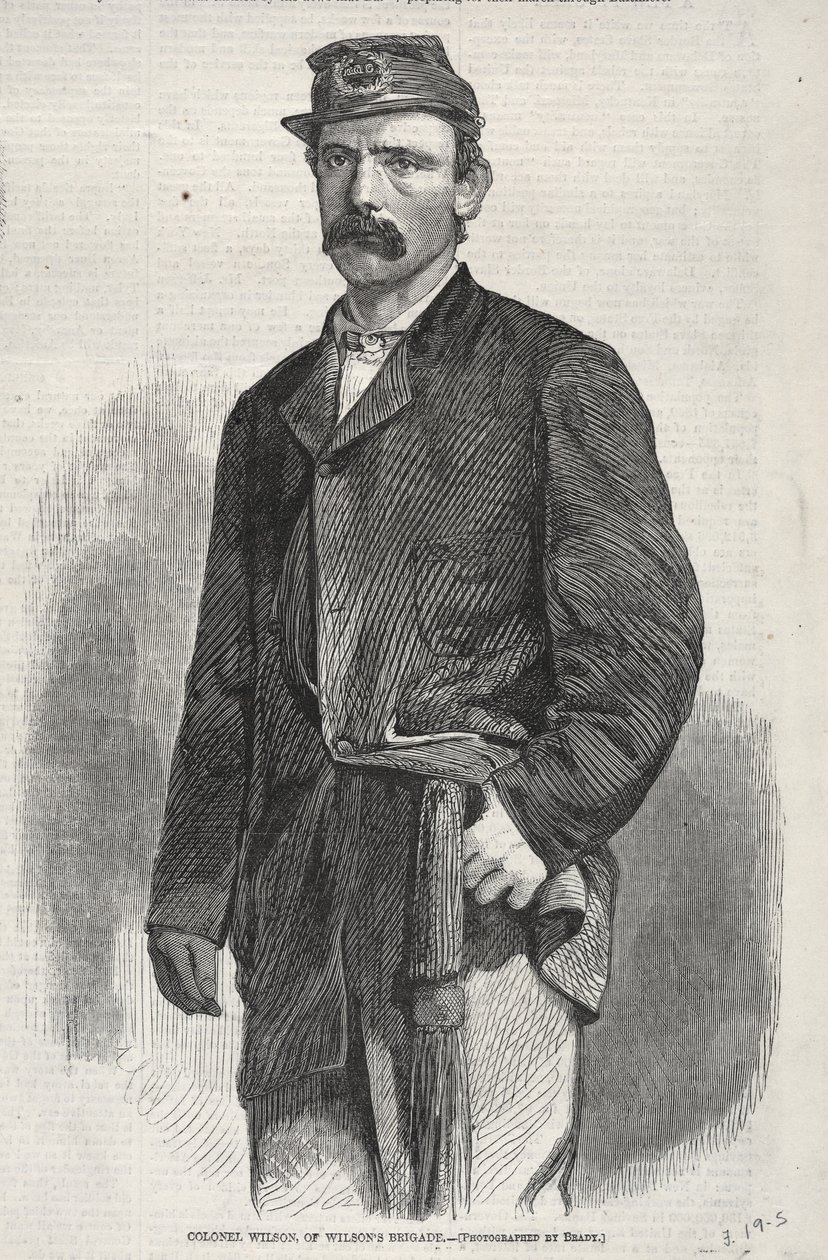 Oberst Wilson, von Wilsons Brigade, 1861 von Winslow Homer
