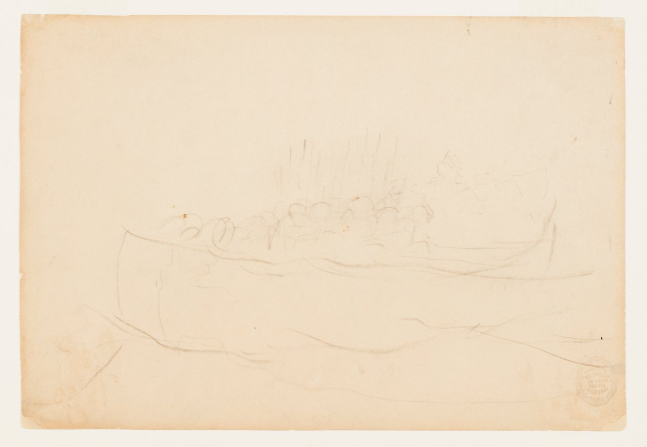 Dory voller Männer von Winslow Homer