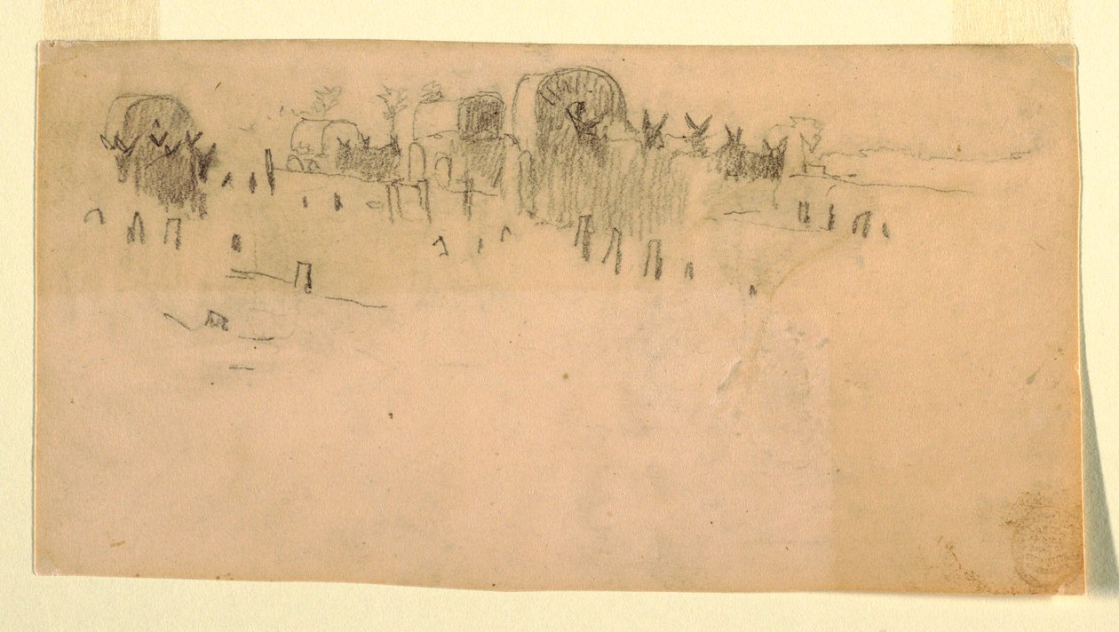 Armee-Wagenzug von Winslow Homer