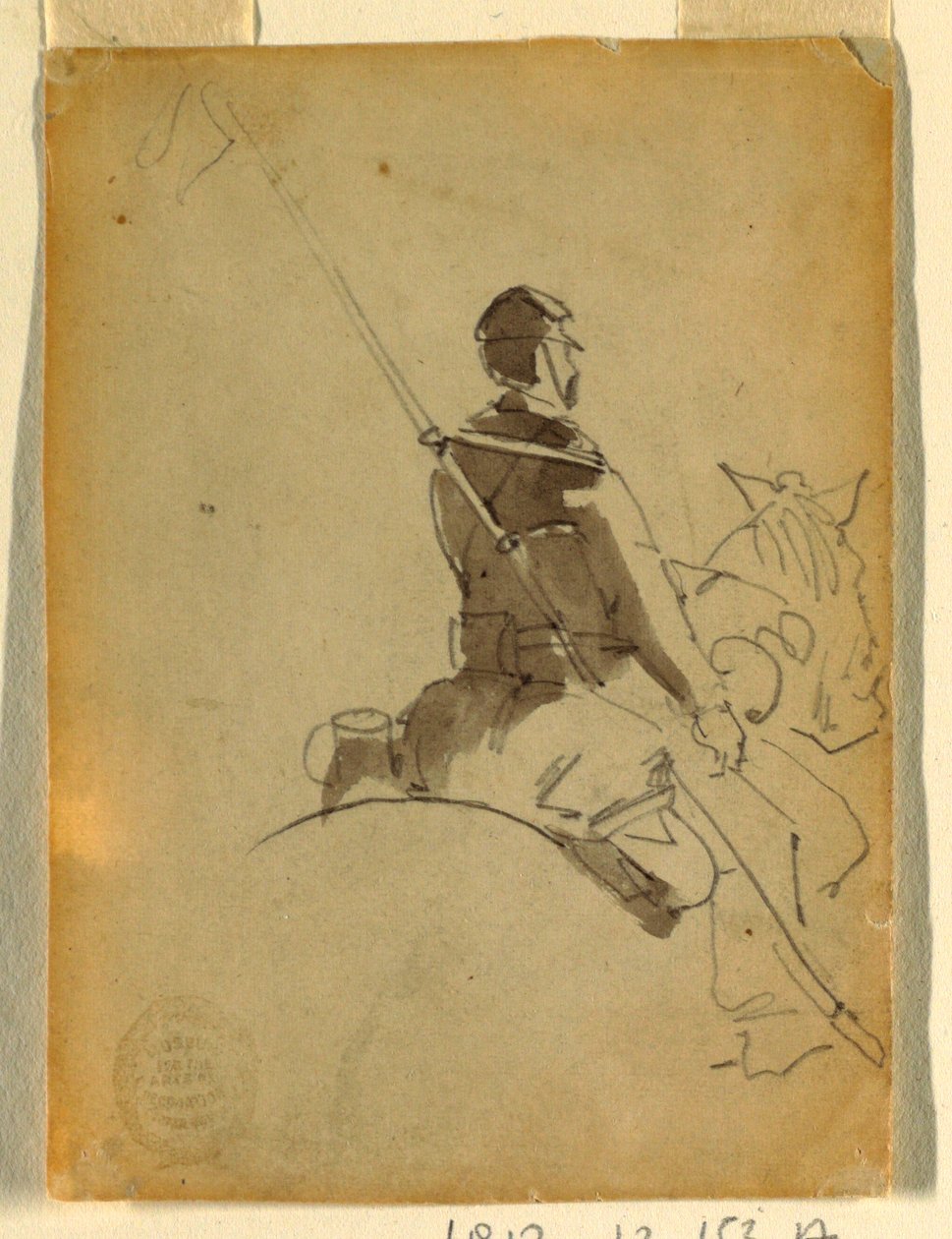 Lanzenträger zu Pferd, 1862 von Winslow Homer