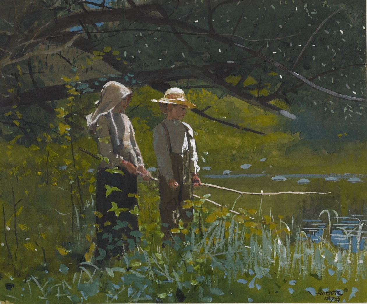 Angeln von Winslow Homer