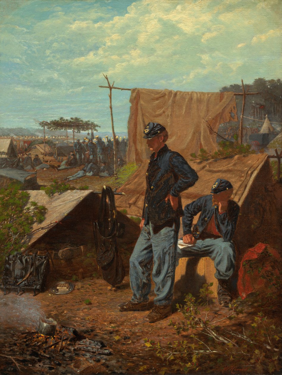 Zuhause, süßes Zuhause, ca. 1863 von Winslow Homer