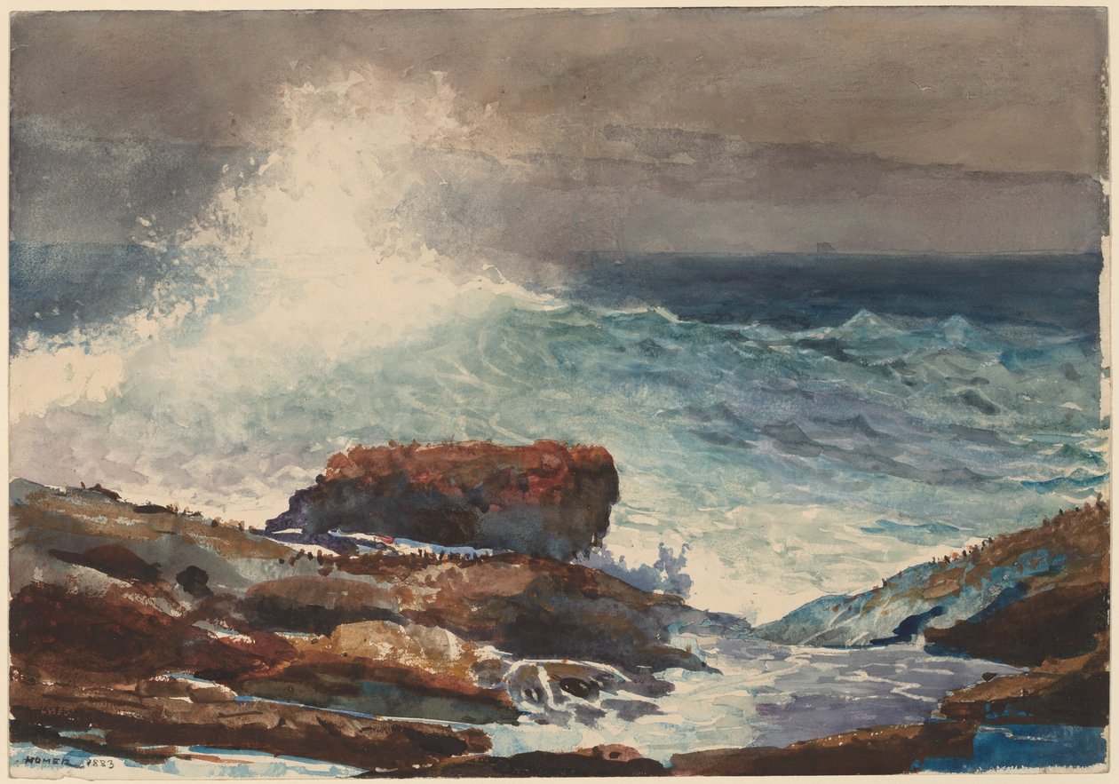 Ebbe, Scarboro, Maine von Winslow Homer