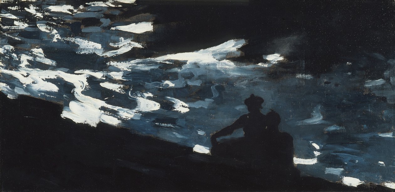 Mondlicht auf dem Wasser von Winslow Homer