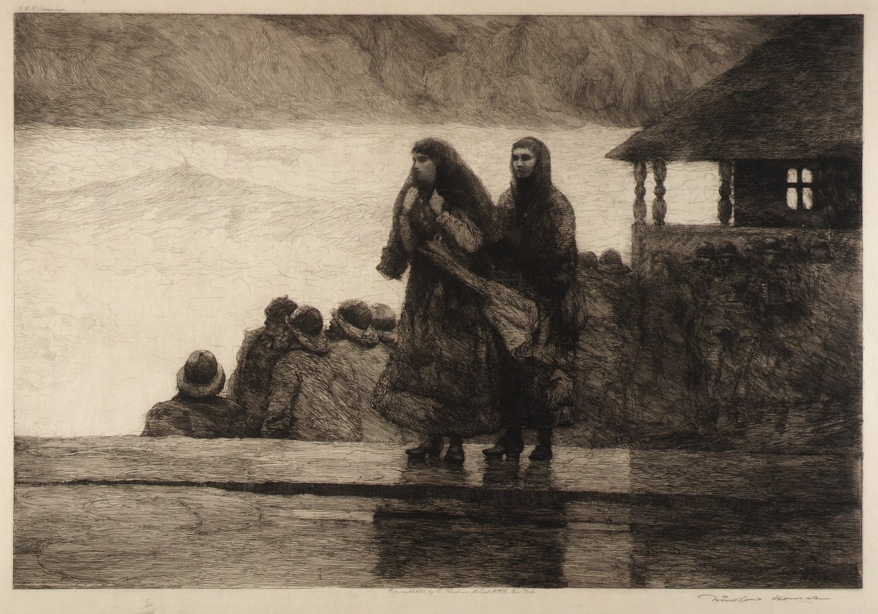 Gefahren des Meeres von Winslow Homer