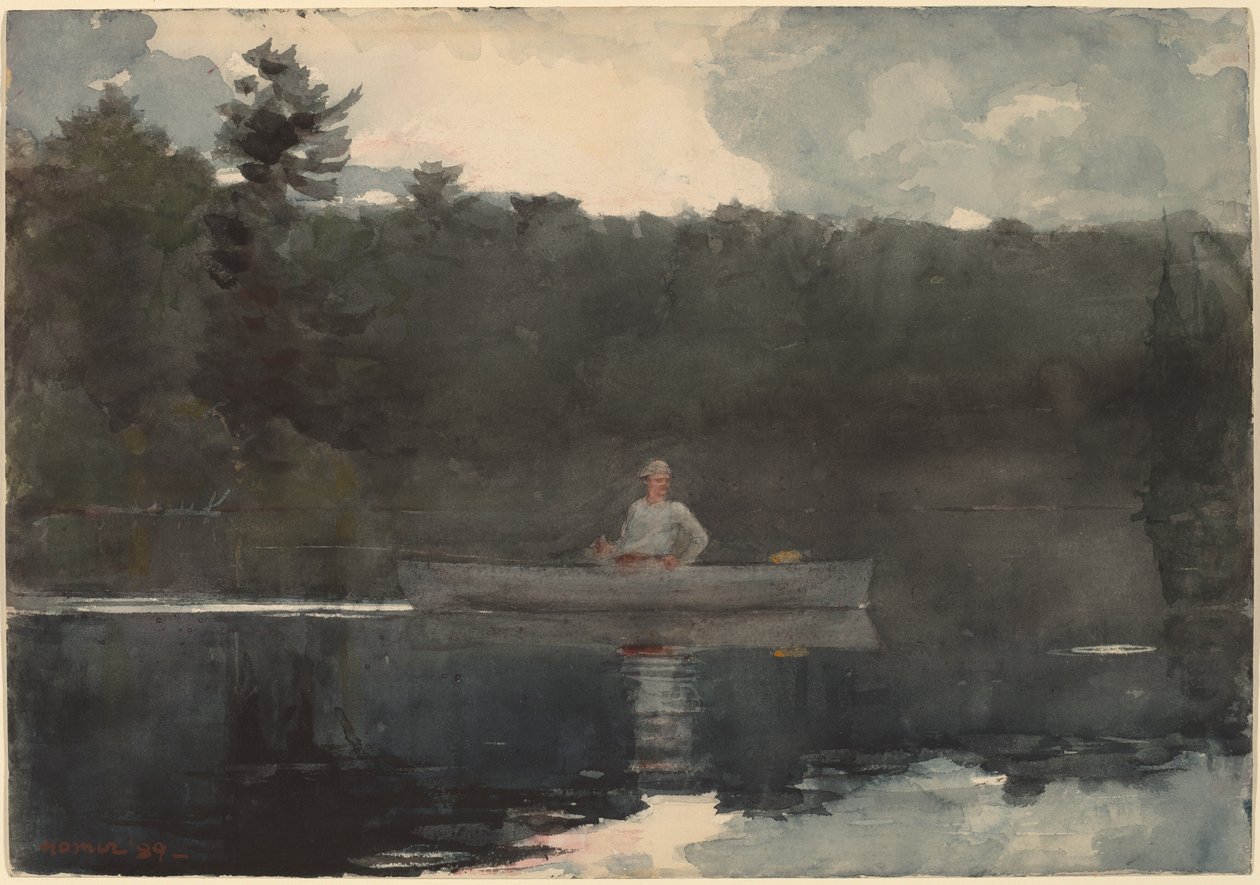 Der einsame Fischer von Winslow Homer