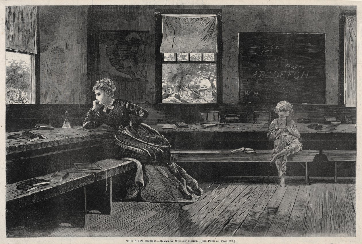 Die Mittagspause, 1873 von Winslow Homer