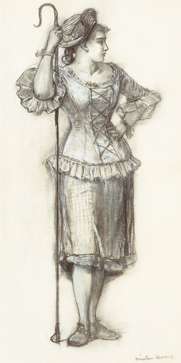 Die Schäferin, 1878 von Winslow Homer