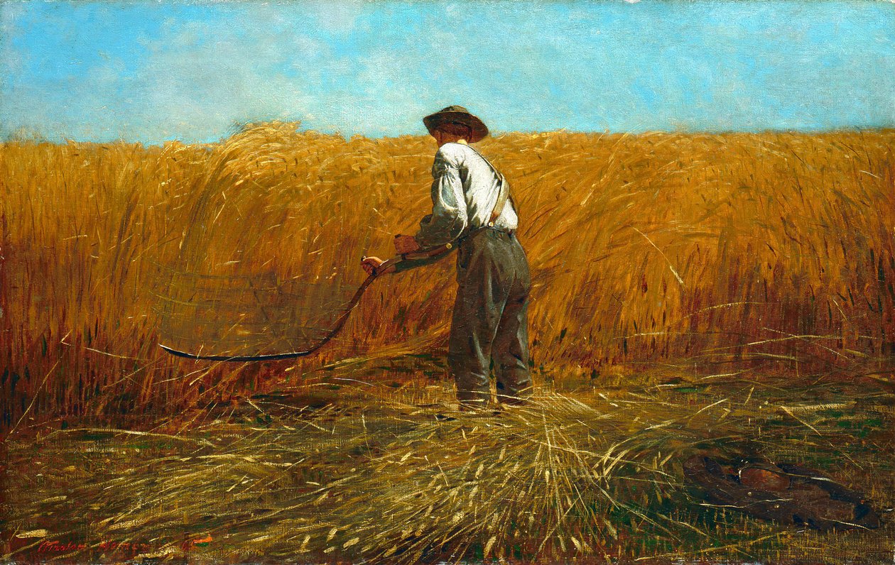 Der Veteran auf einem neuen Feld von Winslow Homer