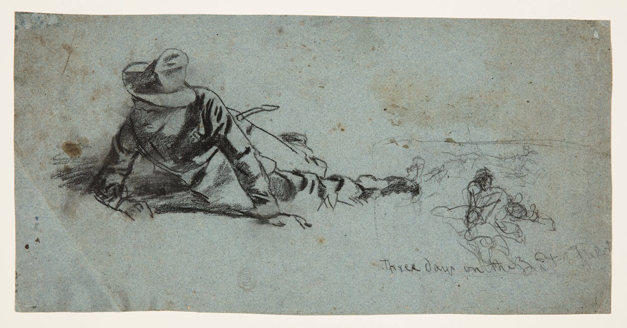 Drei Tage an der Front von Winslow Homer