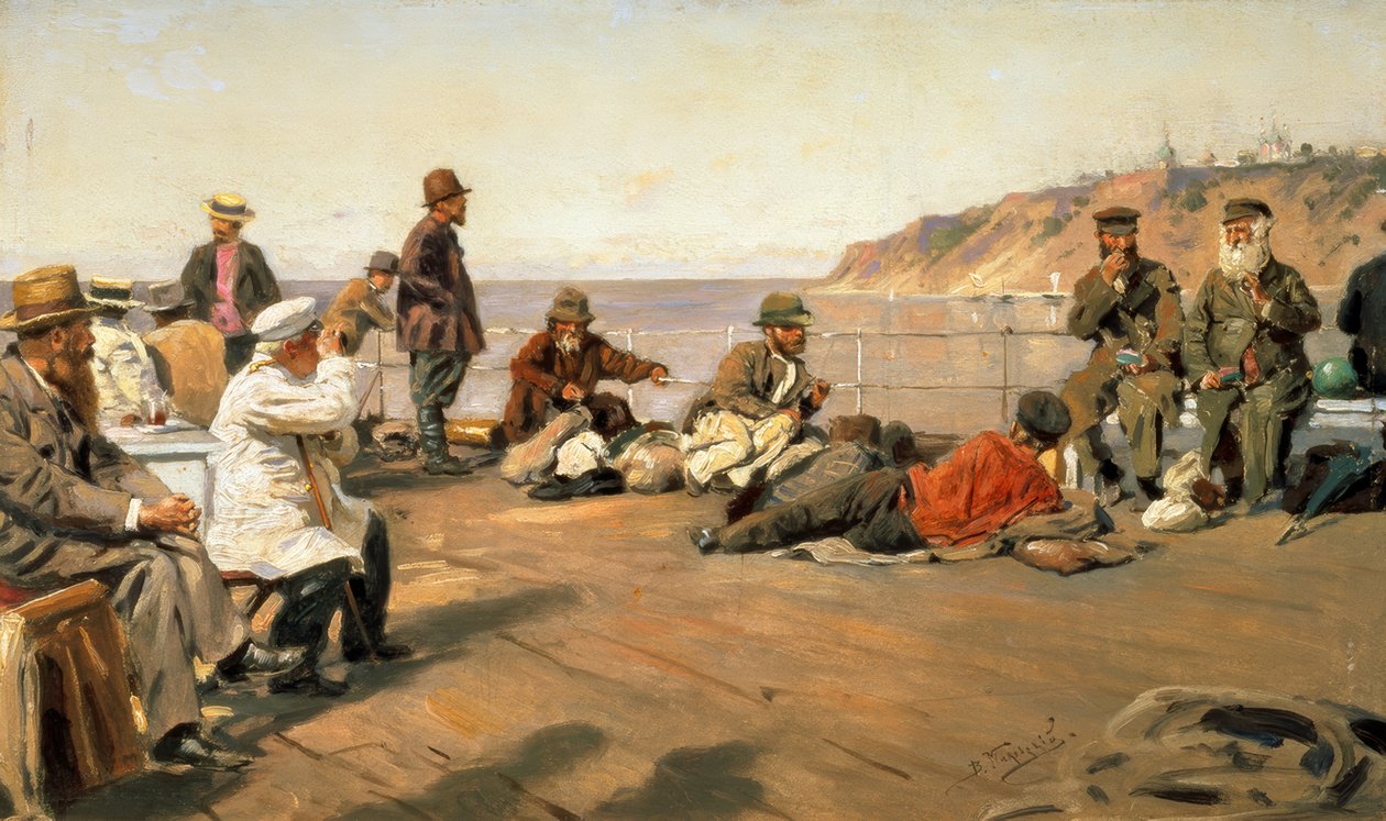 An Deck von Wladimir Jegorowitsch Makowski