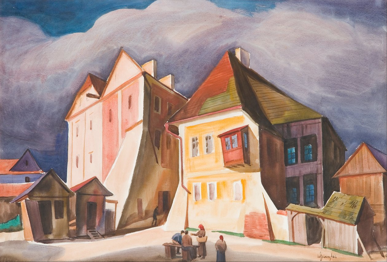 Ansicht von Kazimierz nad Wisłą von Wladyslaw Skoczylas