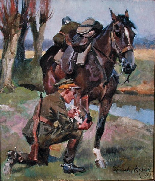 Die Wunde verbinden von Wojciech Kossak
