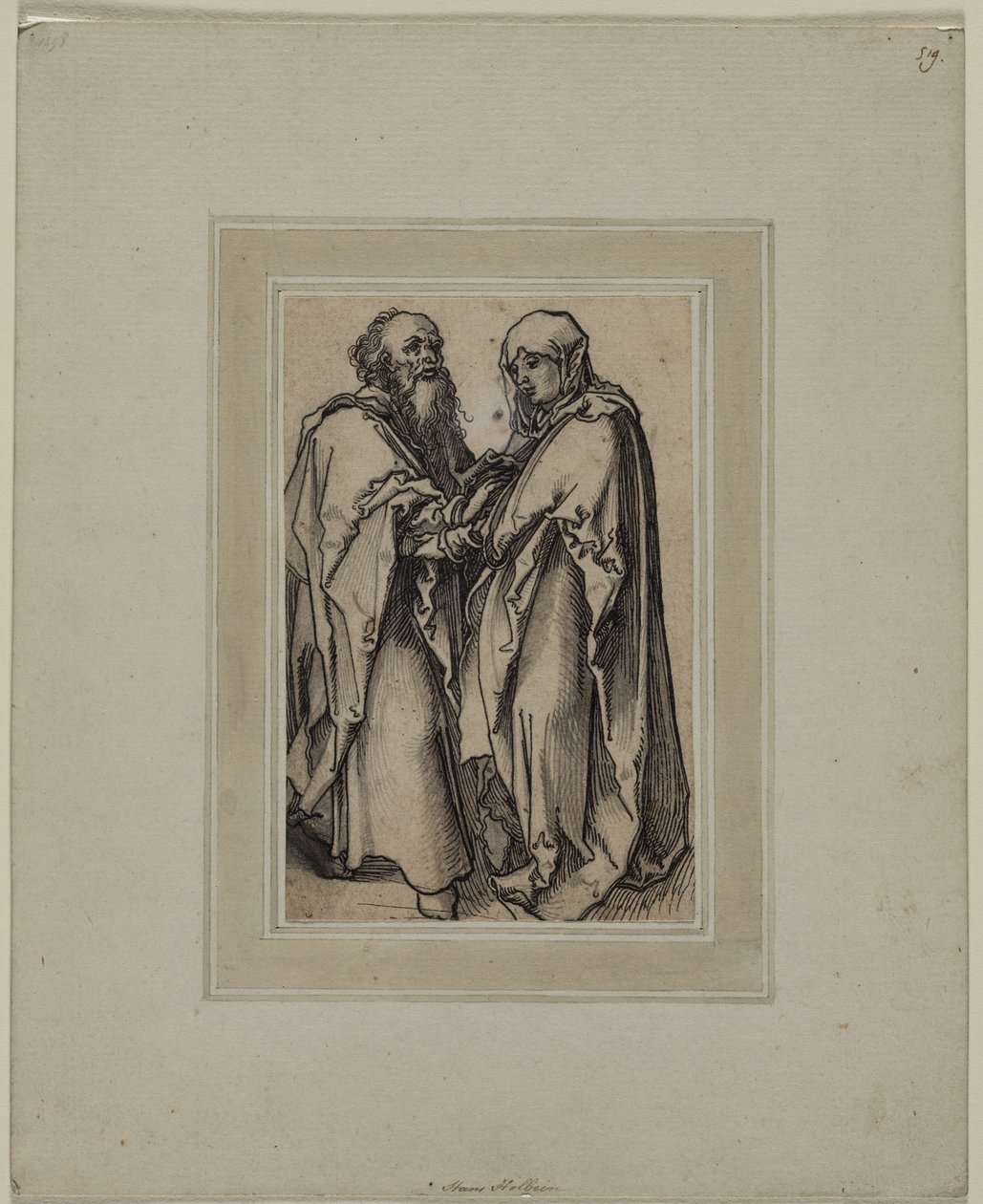 Das Treffen von Joachim und Anna von Wolf Traut